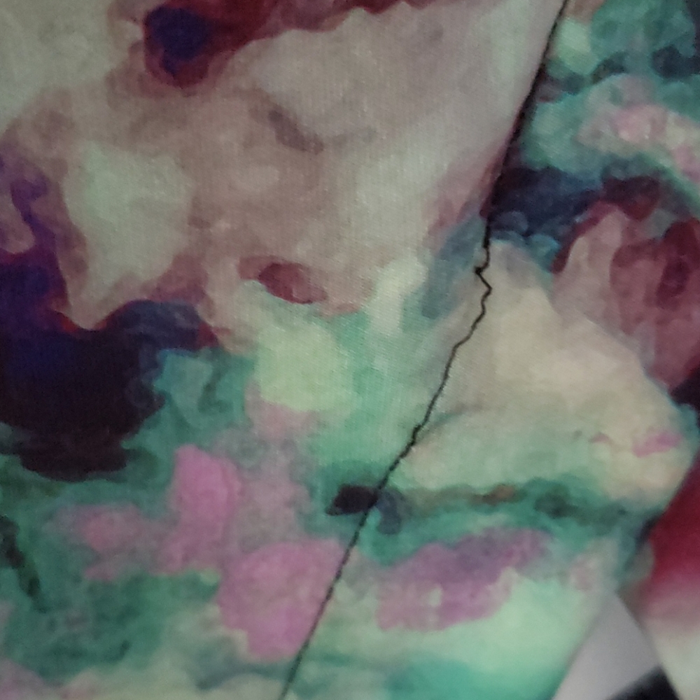 Material Girl Watercolor Dress - Picture 2 of 4